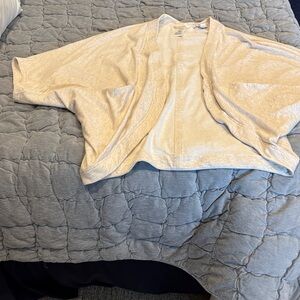 Athleta Light Cream Cardigan